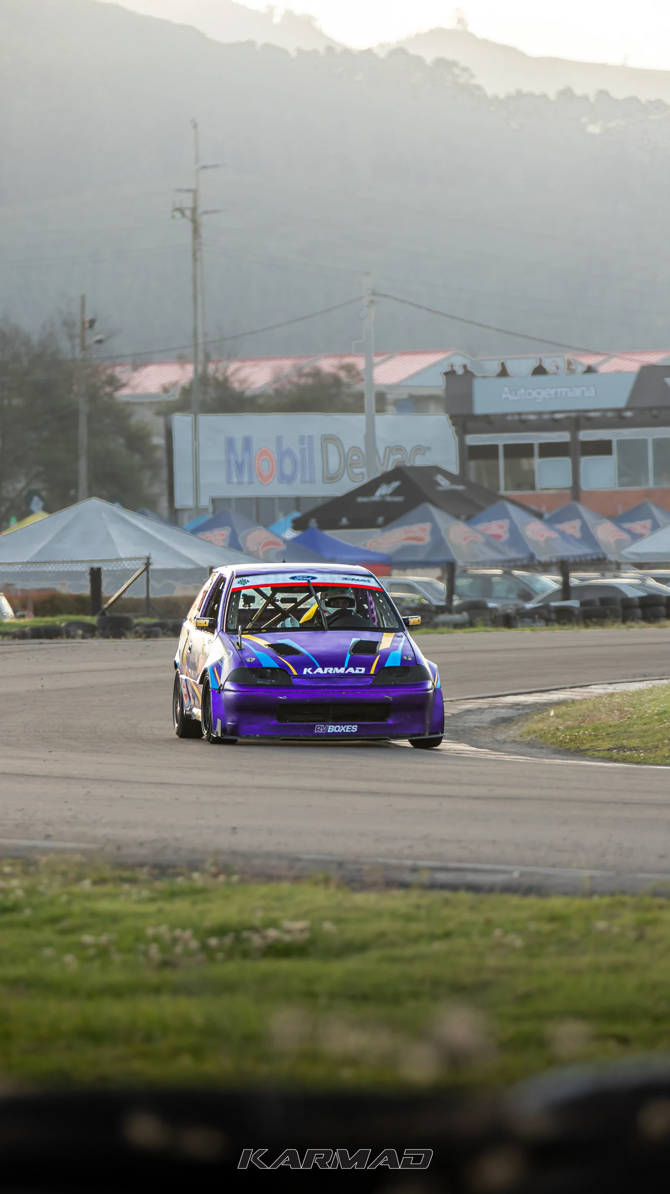 El Swift GTi morado en la cuarta fecha del CNA de 2026