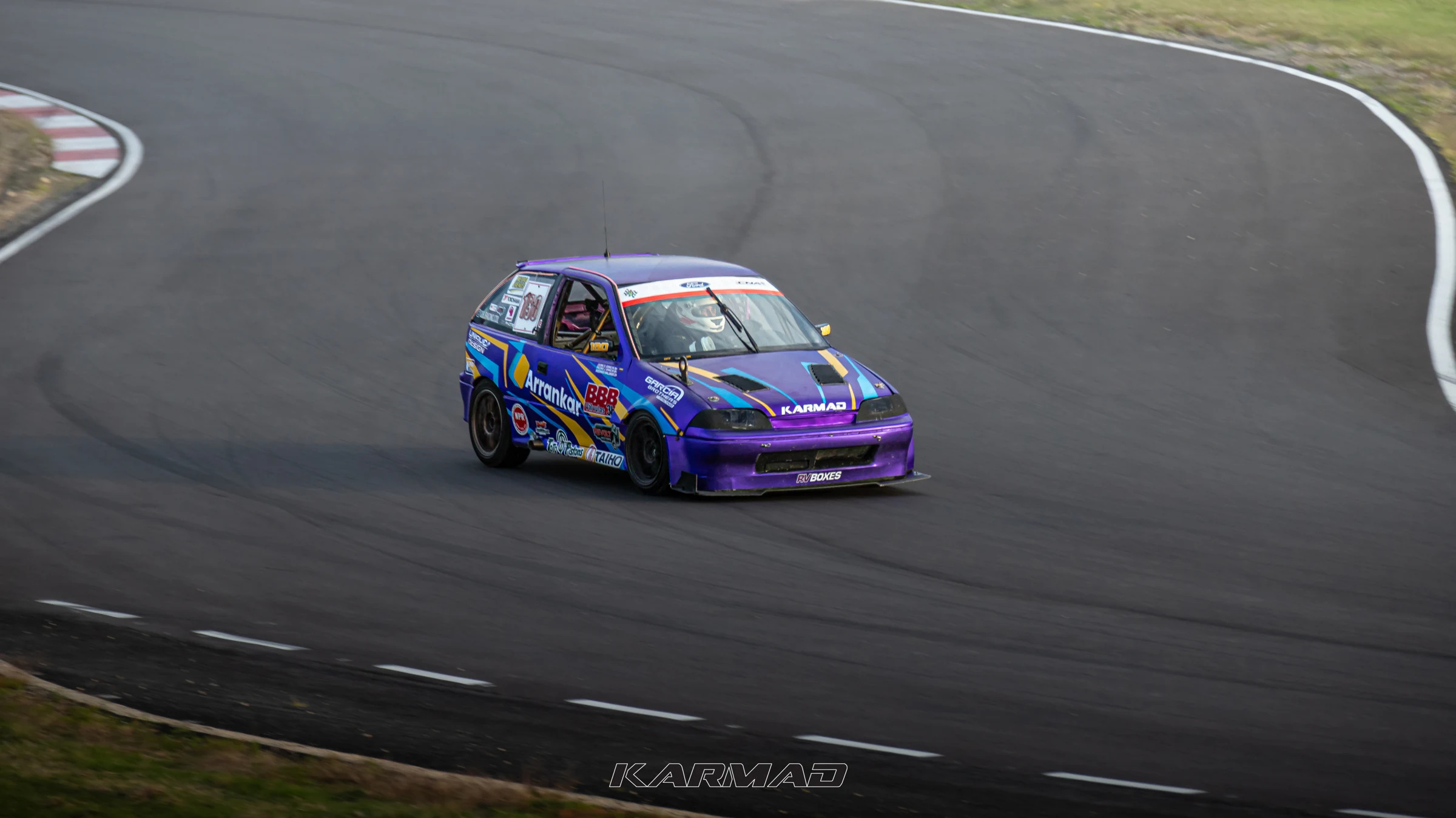 El Suzuki Swift GTi de García Brothers Racing en el Autódromo de Tocancipá